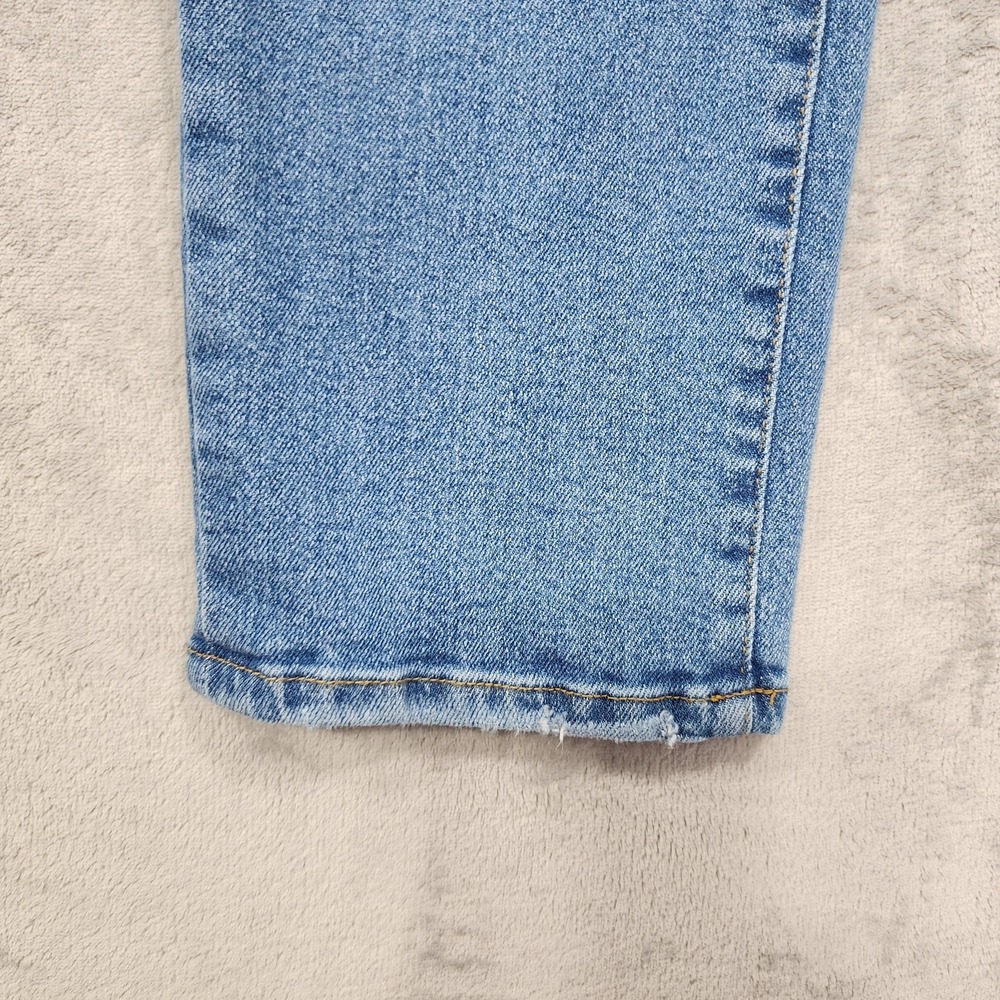 Kensie Jeans Womens 4/27 Blue High Rise The Ella Straight Stretch Denim Casual - Picture 3 of 14